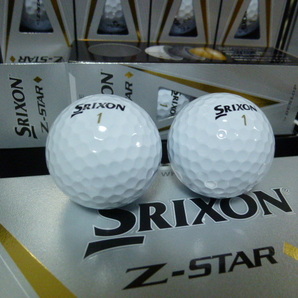 ★2023年！最新★SRIXON/スリクソン/日本正規品 NEW Z-STAR ◆ ダイヤモンド/ホワイト/1ダース/Z スター◆ダイヤモンド/松山秀樹！の画像7