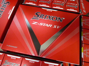 ◆2023年！最新◆SRIXON/スリクソン/日本正規品 NEW Z-STAR XV/ホワイト/1ダース/日本仕様モデル！/ダンロップ◆松山秀樹！