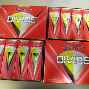 ◆2023年！最新◆SRIXON/スリクソン/日本正規品 NEW Z-STAR XV DIVIDE/イエロー×ホワイト/1ダース/Wナンバー◆松山秀樹！の画像4