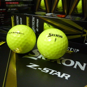 ◆2023年！最新◆SRIXON/スリクソン/日本正規品 NEW Z-STAR/イエロー（YE）/2ダース/新品◆ダンロップ/Z スター/松山秀樹！の画像4