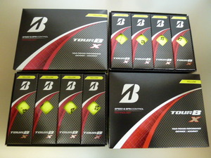 *2024 year! debut * Bridgestone New TOUR B X/ yellow /2 dozen ~B~ Mark! new goods / regular day main specification [ Tour BX/YE/ Tiger Woods ]