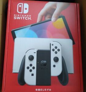 ニンテンドースイッチ 有機ELモデル 本体　ホワイト　Nintendo Switch　新品　未開封　店舗印有