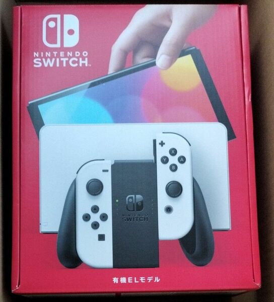 ニンテンドースイッチ 有機ELモデル 本体　ホワイト　Nintendo Switch　新品　未開封　店舗印あり