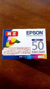  original Epson ink cartridge IC6CL50A1 [ new goods * unused ] including carriage **
