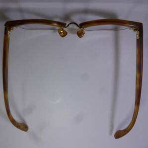 1円～ べっ 甲 眼鏡 メガネ K18 度入り 重量:約40.3g ソーティングカード有の画像4