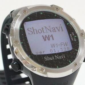 ○ Shot Navi W1-FW ショットナビ GPSゴルフウォッチ 腕時計型 ○MOF08637 テクタイト ゴルフナビの画像2