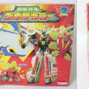 ● TOMY トミー 熱血最強ゴウザウラー 熱血合体ゴウザウラー おもちゃ 破損あり ●NOE09729 外箱付き 取扱説明書付きの画像8