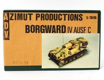 ● 【未組立】 バウマン 1/35 ADV AZIMUT Productions BORGWARD IV AUSF C ●NOE09763　ドイツ 爆薬運搬車輌 ボルクヴァルト_画像1