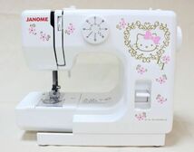 ○ JANOME ジャノメ コンパクトミシン サンリオ ハローキティ KT-35 ○MOF08745　525　HELLO KITTY_画像2