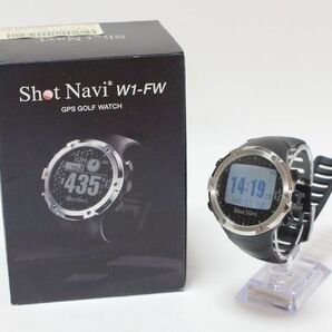 ○ Shot Navi W1-FW ショットナビ GPSゴルフウォッチ 腕時計型 ○MOF08637 テクタイト ゴルフナビの画像1