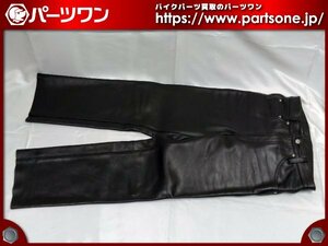 ●中古品●KADOYA カドヤ レザーパンツ (ストレート) 31インチ●[M]梱包●54848