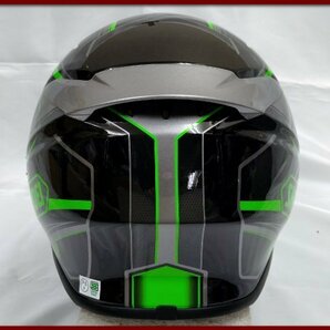 ●中古品●ショウエイ Z-8 PROLOGUE TC-4 (BLACK/GREEN) フルフェイスヘルメット XLサイズ●[M]梱包●55007の画像7