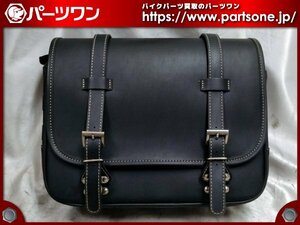 ●中古品●デイトナ ヘンリービギンズ DHS-2 サドルバッグ 12L ブラック●[M]梱包●bo7704