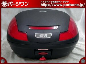 ●中古品●デイトナ GIVI モノロックケース E470N SIMPLYⅢ 未塗装ブラック●[LL]梱包●bo7709-2