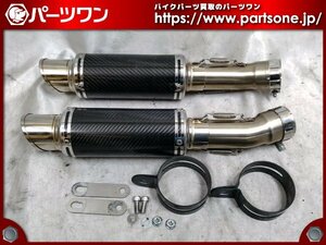 ●中古品●HAYABUSA (8BL-EJ11A)用 LCI PARTS ショートカーボン スリップオンマフラー●[M]梱包●bo7716