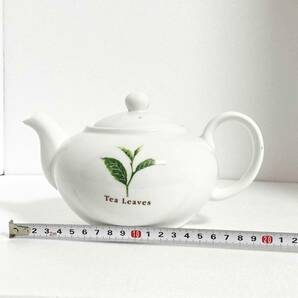 T-Lab ティーラボ ティーポット 急須 横約20.0cm Tea Leaves 植物 茶器の画像9