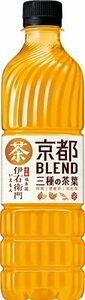  Suntory . right .. Kyoto Blend tea 600ml ×24ps.