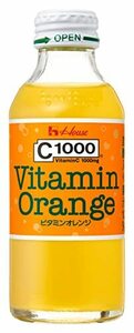 ハウスウェルネスフーズ C1000 ビタミンオレンジ 140ml×30本(たっぷりビタミンC1000mg配合 果汁換算)C100