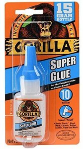 ゴリラ(Gorilla) スーパーグルー 強力瞬間接着剤 (液状 15g) 並行輸入品