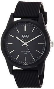シチズン Q&Q 腕時計 アナログ 防水 ウレタンベルト VS40-004 メンズ ブラック
