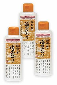 浜御塩の海水にがり170ml×3個 JAN:4512039000228