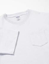 ライフマックス 超厚手Tシャツ 10.2ozポケット付スーパーヘビーウェイトTシャツ MS1157 ホワイト M_画像3