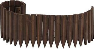 taka show flower . fence garden edge Brown 20X100cm wood TKR-28N