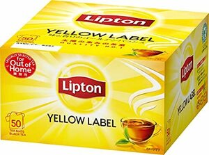 lip ton black tea yellow label 50 black tea tea bag 2.0gx50 sack 