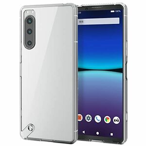 エレコム Xperia 5 IV SO-54C | SOG09 ケース カバー 耐衝撃 ハイブリッドケース 四つ角エアーク