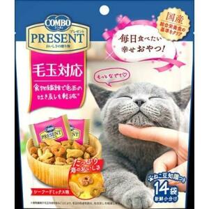 セット販売 コンボ プレゼント キャット おやつ 毛玉対応 シーフードミックス味 42g（3g×14袋）×3コ