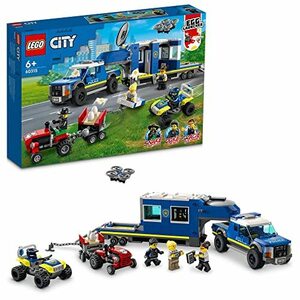 レゴ(LEGO) シティ ポリストラック指令本部 脱走編 60315 おもちゃ ブロック プレゼント 警察 けいさつ 乗り物 の