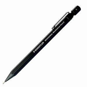 ステッドラー(STAEDTLER) ヘキサゴナル シャープペンシル 0.5mm クリーンブラック 925 77-05B