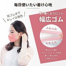 医食同源ドットコム iSDG 立体型スパンレース不織布カラーマスク SPUN MASK 個包装 ブラック 30枚入_画像5