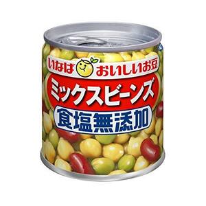 いなば食品 毎日サラダ ミックスビーンズ 食塩無添加 110g×24缶