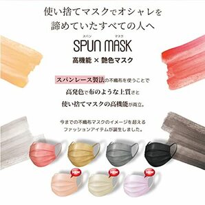 医食同源ドットコム iSDG スパンレース不織布カラーマスク SPUN MASK 個包装 グレー 40枚入の画像2