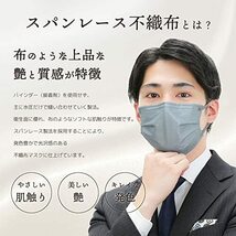 医食同源ドットコム iSDG スパンレース不織布カラーマスク 個包装 40枚入り ラベンダー_画像4