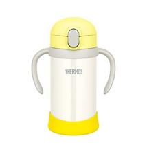 サーモス(THERMOS) まほうびんのベビーストローマグ FJL-350 イエローホワイト (YWH) 350ml_画像1