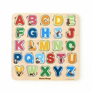 ヴィットハート おさるのジョージ 木製アルファベットパズル