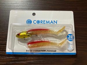 【おまとめ割引有り！】コアマン　VJ28 ゴールドヘッド/アカキン