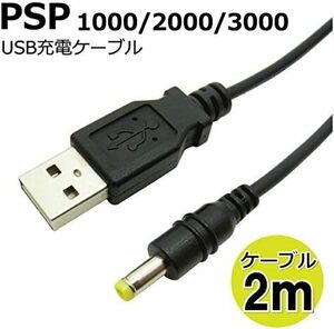 特価！！PSP 充電アダプタ/ケーブル (ストレート2m, CW-234) 