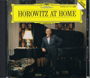 ホロヴィッツ・アット・ホーム HOROWITZ AT HOME◆モーツァルト:ソナタ第3番k.281/アダージョK.540 シューベルト リスト