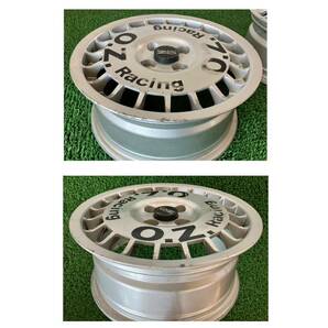 ★OZ Racing OZ レーシング 15インチ 15×6.5J +40 PCD100 4H ハブ:約59mm 2本のみ アルミホイール 中古 ★腐食劣化/傷有 ★送料無料の画像5