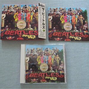 即決・送料無料・1987年マスターCD）The Beatles ザ・ビートルズ Sgt.Pepper's Lonely Hearts Club Band スリーブケース・小冊子付