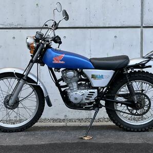 HONDA バイアルス TL125S 125cc 希少絶版キャブ車 エンジン実動 ビンテージオフロード トライアルの画像2