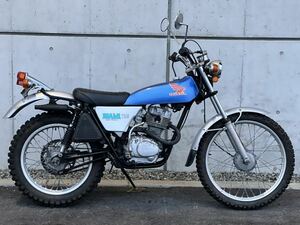 HONDA バイアルス TL125S 125cc 希少絶版キャブ車 エンジン実動 ビンテージオフロード トライアル