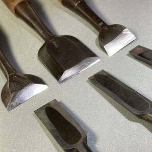 大工道具 鑿 12本 ノミ 弘正 市房 菊弘丸 助貞 東知正 信久 Professional working chisels Premium Japanese Chisel Carpenter's toolsの画像7