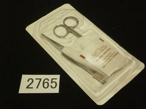 ☆2765 米軍放出品 ジャンク品 Medline（メドライン）Suture Removal Kit E* Kits DYNJ07254A ハサミ・ピンセット・ガーゼ