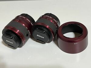 ニコン1用レンズ　1NIKKOR 30-110mm 1:3.5-5.6 VR / 1NIKKOR 10-30mm 1:3.8-5.6 VR