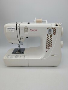 動作品 JANOME Nuikiru ミシン本体 N-736EX カルチャー ハンドクラフト 手工芸 ミシン 本体 蛇の目 ジャノメ 手芸 コンピューターミシン