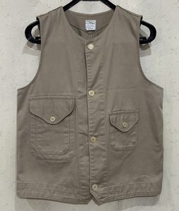 ＊ポストオーバーオール POST OVERALLS クルーザー ベスト ワークベスト 米国製 S 　　　　 BJBD.D